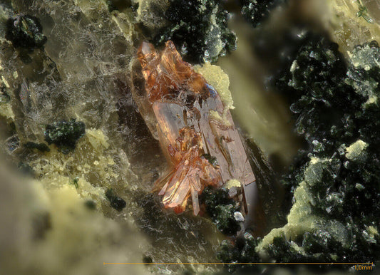 Hureaulite Sandamap pegmatite, Namibia