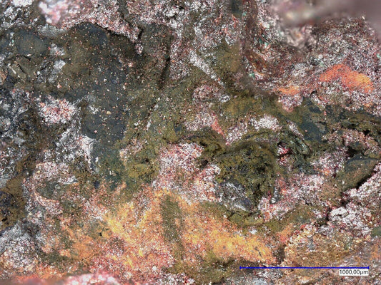 Berzelianite on Copper Tsumeb mine, Tsumeb, Namibia; EDX & SCXRD analysed