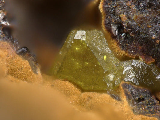 Bromargyrite Schöne Aussicht mine, Dernbach, Germany