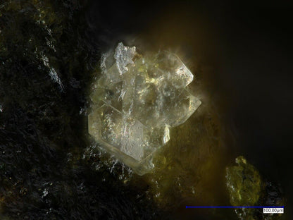 Chukhrovit-(Y) Uranus mine, Kleinrückerswalde, Deutschland EDX