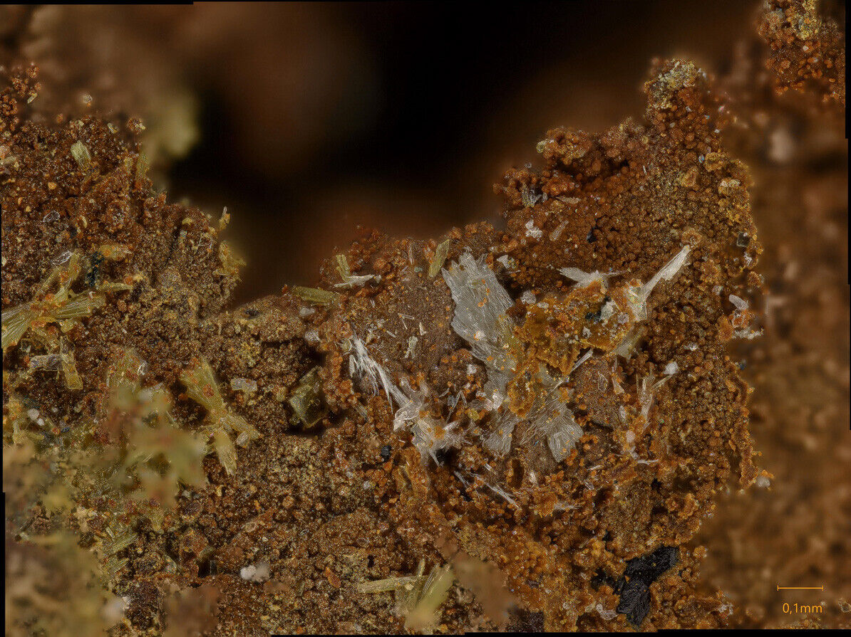 Schultenite Geister Vein, Rovnost mine, Jáchymov, CZ EDS, Raman & XRD 1547