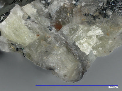 Sahlinite Langban, Filipstad, Schweden EDX analysis Nr 278 + Raman