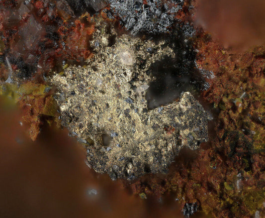 Silver & Cuprite Tsumeb Mine, Tsumeb, Namibia - SEM-EDS conf.