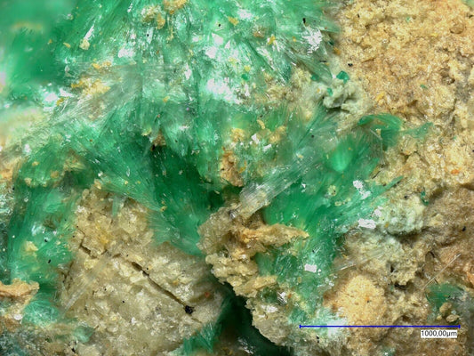 Ktenasite Uranus mine, Kleinrückerswalde, Saxony, Germany EDX XRD analysed