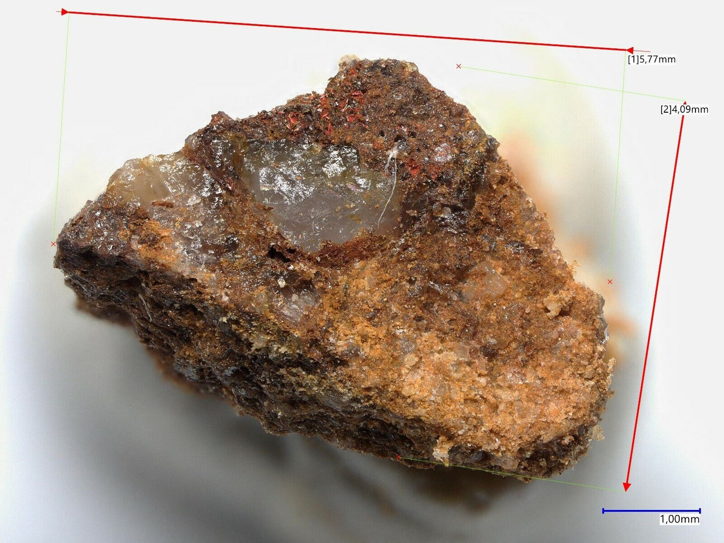 Hanauerite Friedrichssegen, Ems, Germany EDX Nr 675b