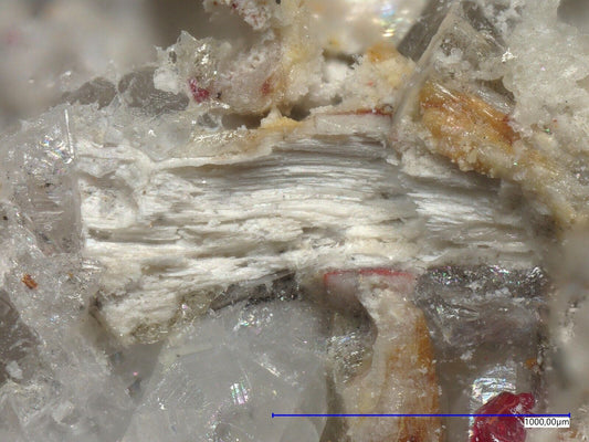 Hydroxycalcioromeite Khaidarkan Sb-Hg, Khaidarkan, Kyrgyzstan XRD &EDX