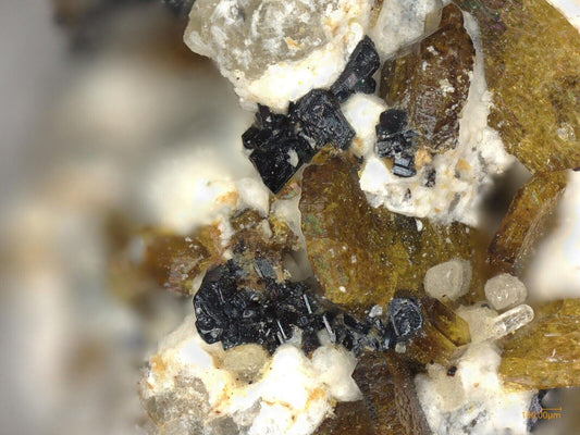 Priderite & Aegirine-Augite Graulay, Eifel, Germany