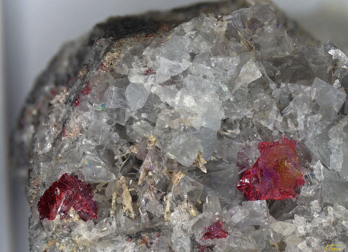 Hydroxycalcioromeite Khaidarkan Sb-Hg deposit, Kyrgyzstan EDS & XRD conf.