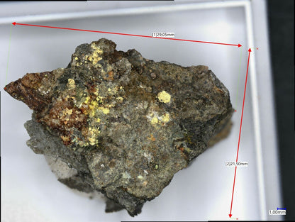 Gearksutite from the Uranus mine, Kleinrückerswalde, Saxony, Germany