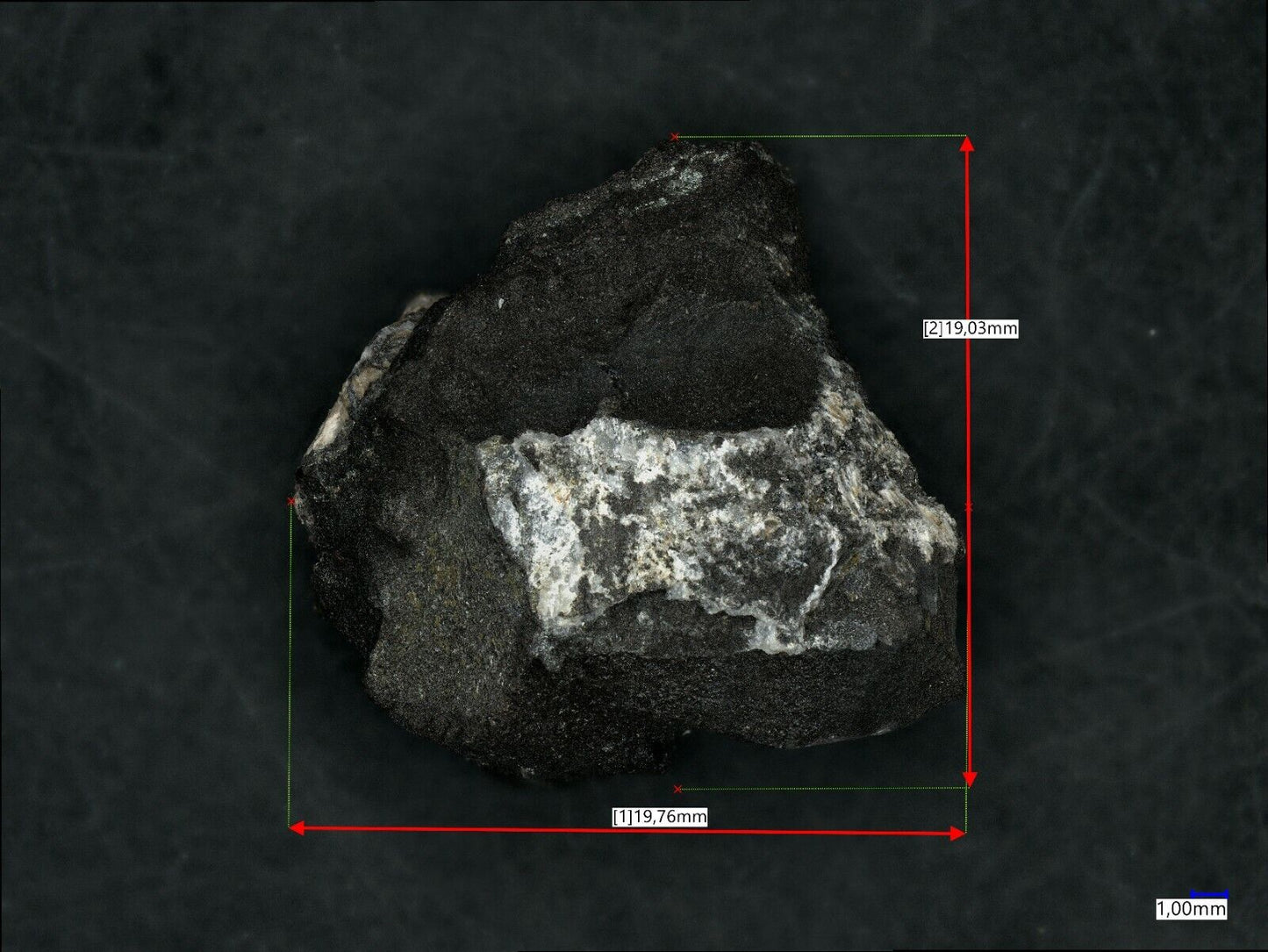 Cuatrocapait-NH4, Torrecillas mine, Iquique, Chille ; EDX analysiert