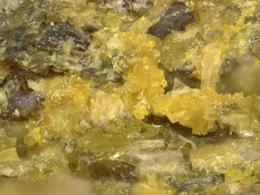 Tungstite & Hydrotungstite Polo Sur mine, Ancoma, La Paz, Bolivia