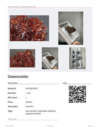 Greenockite