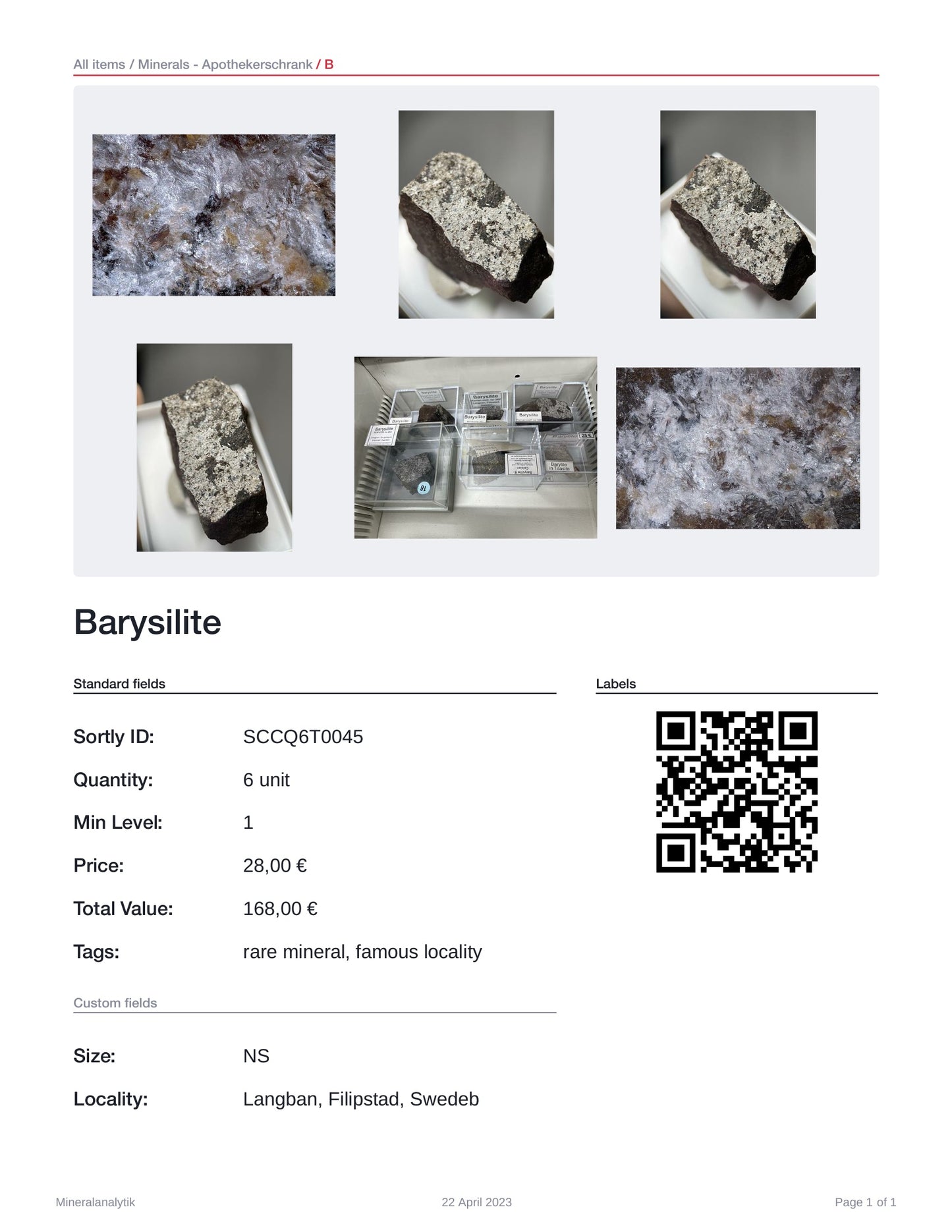 Barysilite